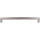 Top Knobs - Podium Appliance Pull 12 Inch (c-c) Brushed Satin Nickel - Brushed Satin Nickel