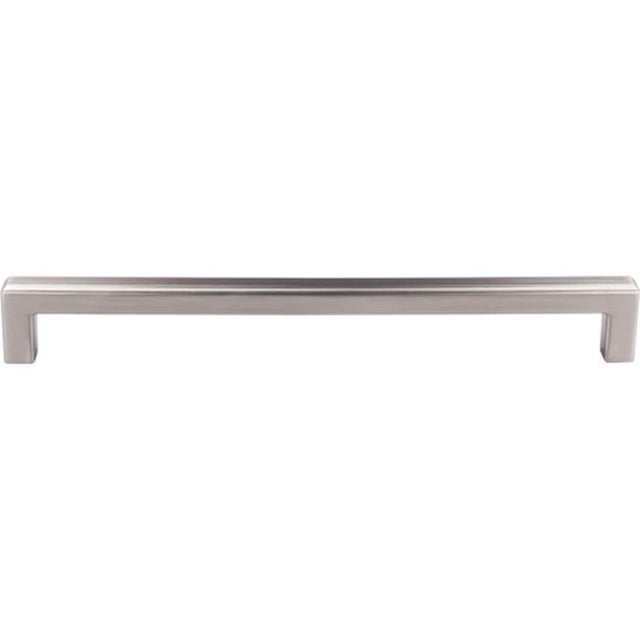 Top Knobs - Podium Appliance Pull 12 Inch (c-c) Brushed Satin Nickel - Brushed Satin Nickel