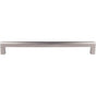 Top Knobs - Podium Appliance Pull 12 Inch (c-c) Brushed Satin Nickel - Brushed Satin Nickel