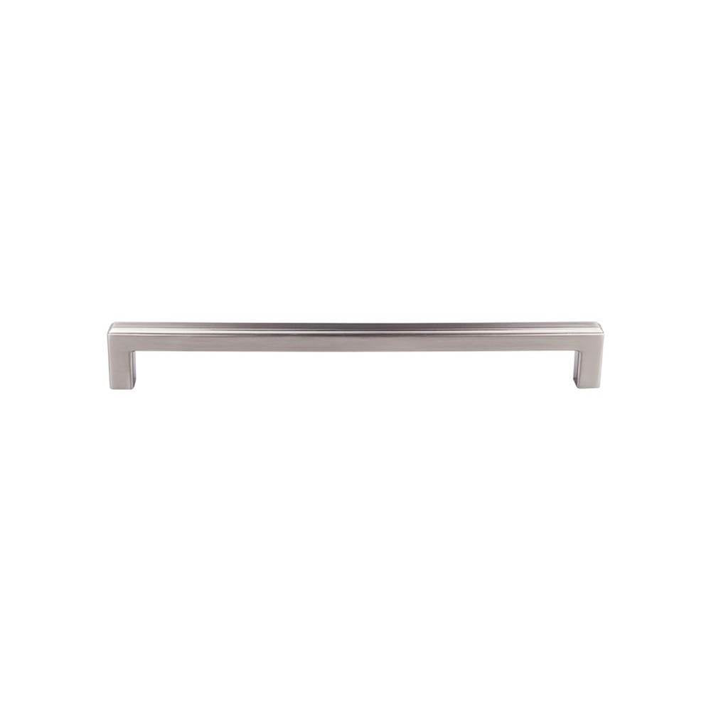 Top Knobs - Podium Appliance Pull 18 Inch (c-c) Brushed Satin Nickel - Brushed Satin Nickel