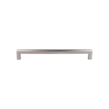 Top Knobs - Podium Appliance Pull 18 Inch (c-c) Brushed Satin Nickel - Brushed Satin Nickel