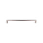 Top Knobs - Podium Appliance Pull 18 Inch (c-c) Brushed Satin Nickel - Brushed Satin Nickel