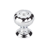Top Knobs - Allington Knob 1 Inch Polished Chrome - Polished Chrome