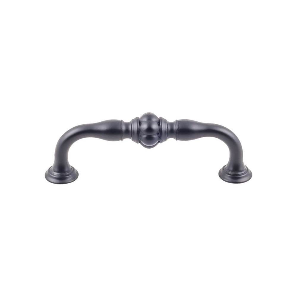 Top Knobs - Allington Pull 3 3/4 Inch (c-c) Flat Black - Flat Black
