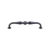 Top Knobs - Allington Pull 6 5/16 Inch (c-c) Flat Black - Flat Black
