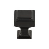 Top Knobs - Ascendra Knob 1 Inch Flat Black - Flat Black