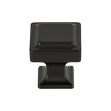Top Knobs - Ascendra Knob 1 1/8 Inch Flat Black - Flat Black