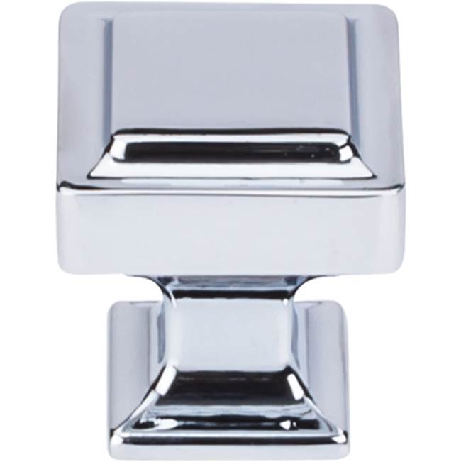 Top Knobs - Ascendra Knob 1 1/8 Inch Polished Chrome - Polished Chrome