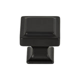 Top Knobs - Ascendra Knob 1 1/4 Inch Flat Black - Flat Black