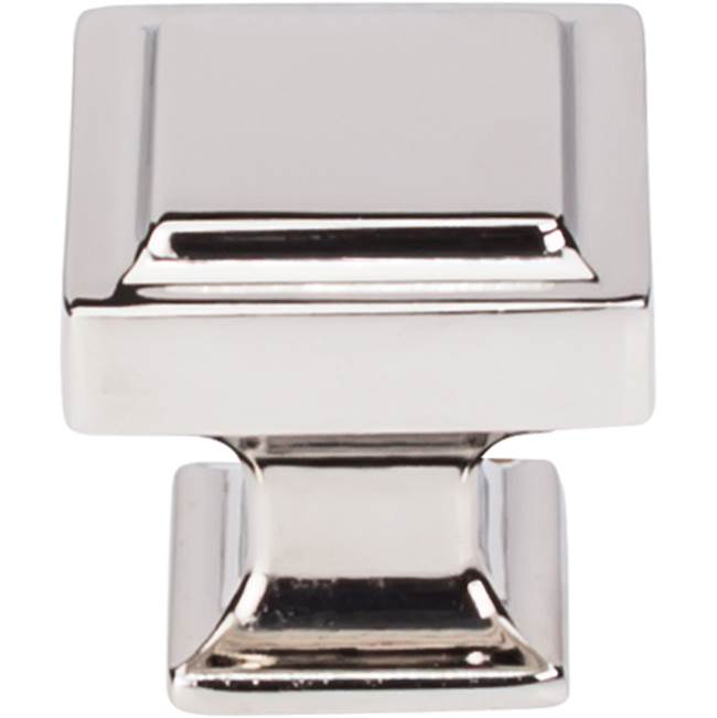 Top Knobs - Ascendra Knob 1 1/4 Inch Polished Nickel - Polished Nickel