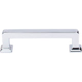 Top Knobs - Ascendra Pull 3 3/4 Inch (c-c) Polished Chrome - Polished Chrome