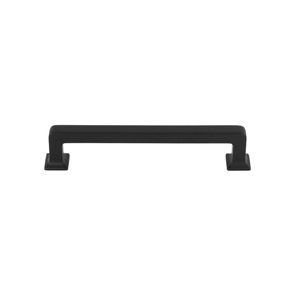 Top Knobs - Ascendra Pull 5 1/16 Inch (c-c) Flat Black - Flat Black