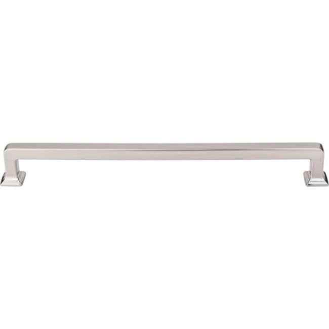 Top Knobs - Ascendra Pull 9 Inch (c-c) Brushed Satin Nickel - Brushed Satin Nickel