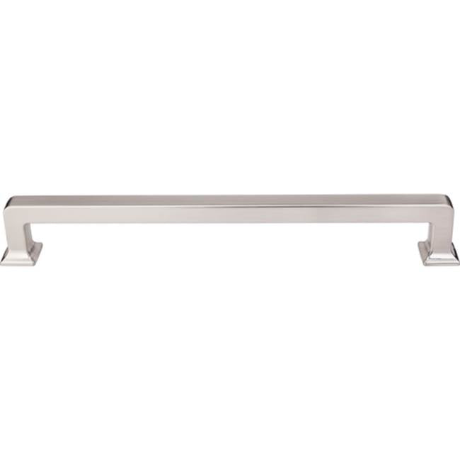 Top Knobs - Ascendra Appliance Pull 12 Inch (c-c) Brushed Satin Nickel - Brushed Satin Nickel