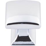 Top Knobs - Contour Knob 1 1/8 Inch Polished Chrome - Polished Chrome