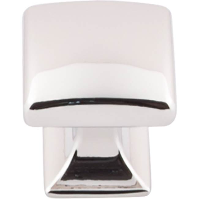 Top Knobs - Contour Knob 1 1/8 Inch Polished Nickel - Polished Nickel
