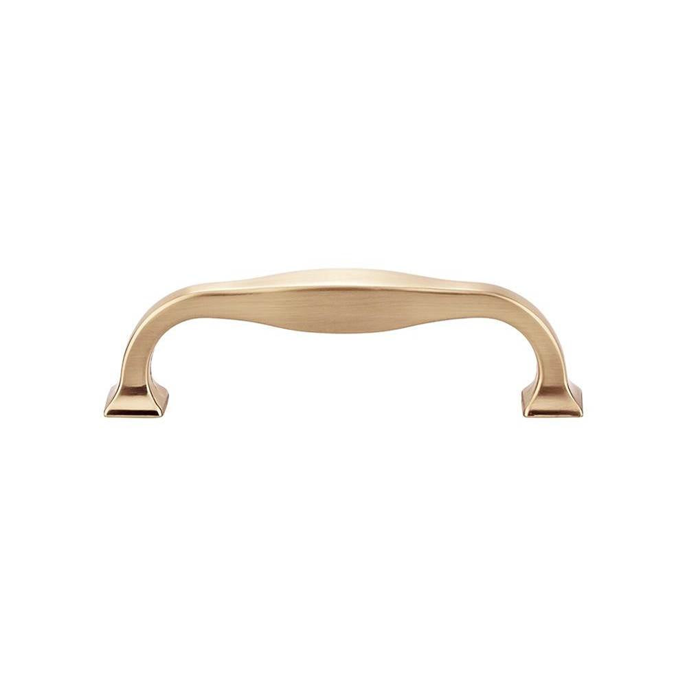 Top Knobs - Contour Pull 3 3/4 Inch (c-c) Honey Bronze - Honey Bronze