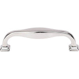 Top Knobs - Contour Pull 3 3/4 Inch (c-c) Polished Nickel - Polished Nickel
