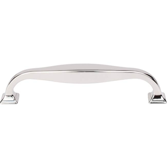 Top Knobs - Contour Pull 5 1/16 Inch (c-c) Polished Nickel - Polished Nickel