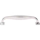 Top Knobs - Contour Pull 5 1/16 Inch (c-c) Polished Nickel - Polished Nickel