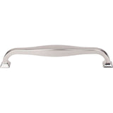Top Knobs - Contour Pull 6 5/16 Inch (c-c) Brushed Satin Nickel - Brushed Satin Nickel