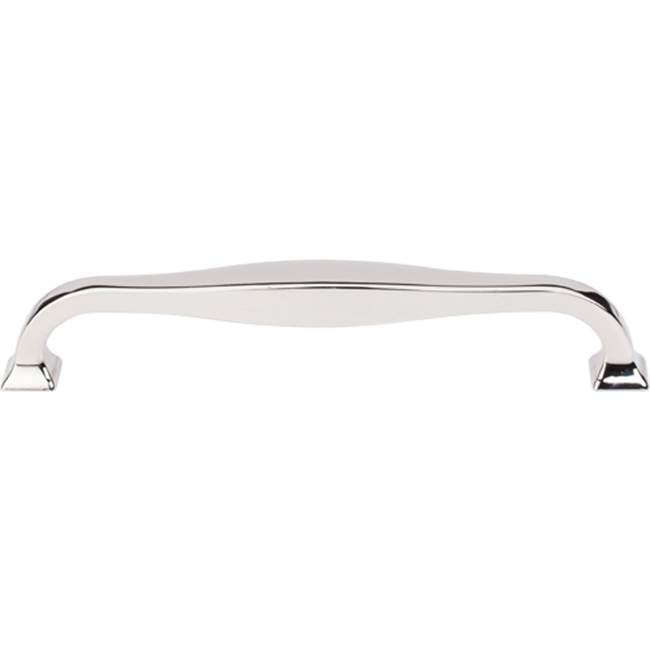 Top Knobs - Contour Pull 6 5/16 Inch (c-c) Polished Nickel - Polished Nickel