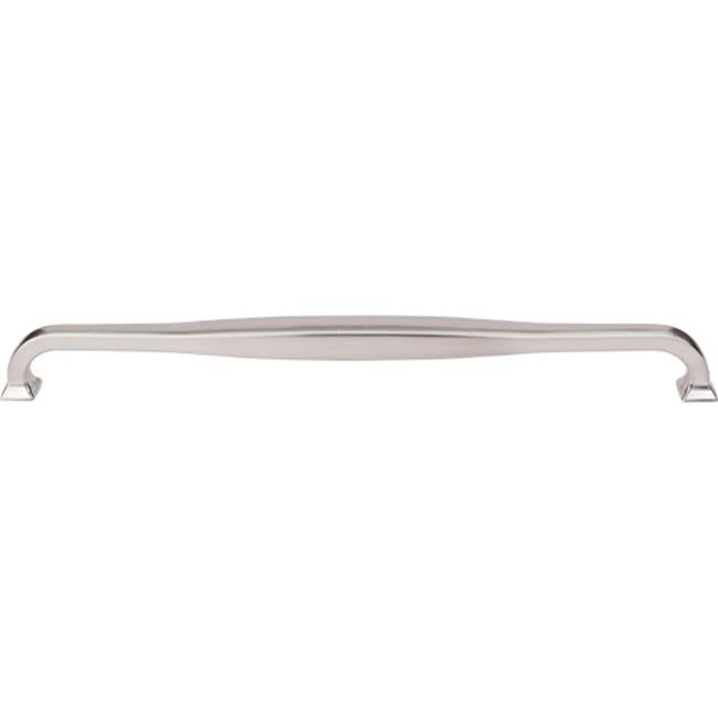 Top Knobs - Contour Pull 12 Inch (c-c) Brushed Satin Nickel - Brushed Satin Nickel