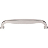 Top Knobs - Contour Appliance Pull 8 Inch (c-c) Brushed Satin Nickel - Brushed Satin Nickel