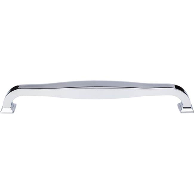 Top Knobs - Contour Appliance Pull 12 Inch (c-c) Polished Chrome - Polished Chrome