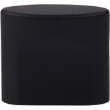 Top Knobs - Oval Slot Knob 3/4 Inch (c-c) Flat Black - Flat Black