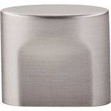 Top Knobs - Oval Slot Knob 3/4 Inch (c-c) Brushed Satin Nickel - Brushed Satin Nickel