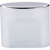 Top Knobs - Oval Slot Knob 3/4 Inch (c-c) Polished Chrome - Polished Chrome
