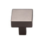 Top Knobs - Channing Knob 1 1/16 Inch Ash Gray - Ash Gray