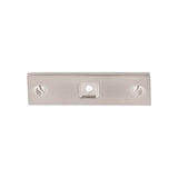 Top Knobs - Channing Backplate 3 Inch Brushed Satin Nickel - Brushed Satin Nickel