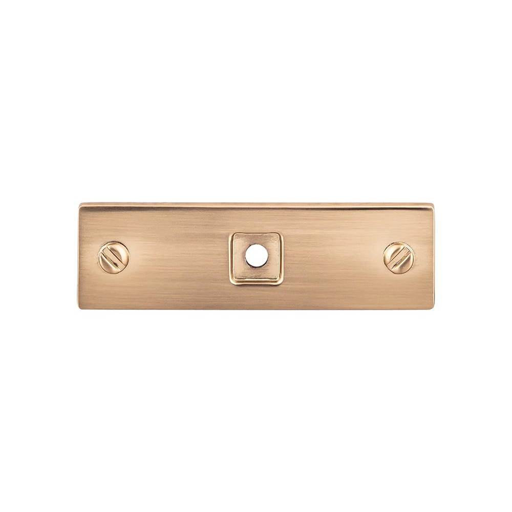 Top Knobs - Channing Backplate 3 Inch Honey Bronze - Honey Bronze