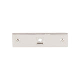Top Knobs - Channing Backplate 3 Inch Polished Nickel - Polished Nickel