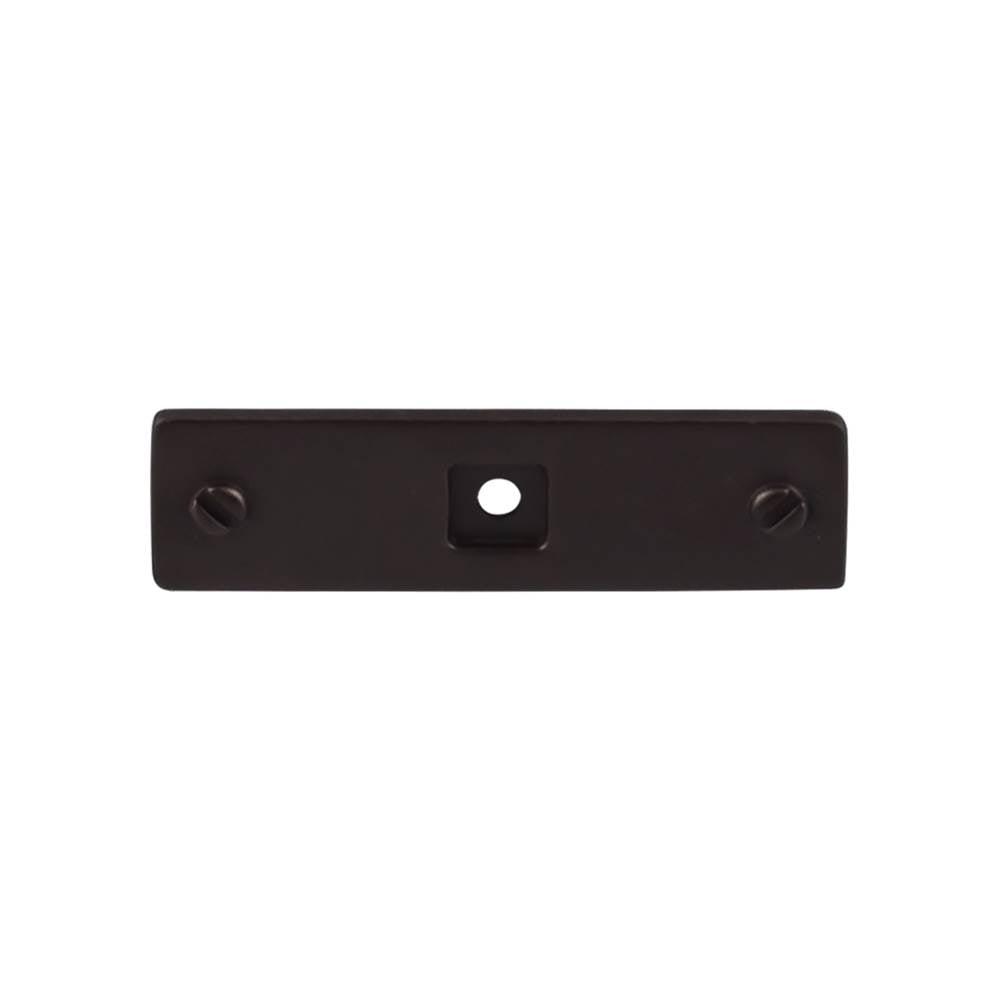 Top Knobs - Channing Backplate 3 Inch Sable - Sable