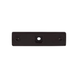 Top Knobs - Channing Backplate 3 Inch Sable - Sable