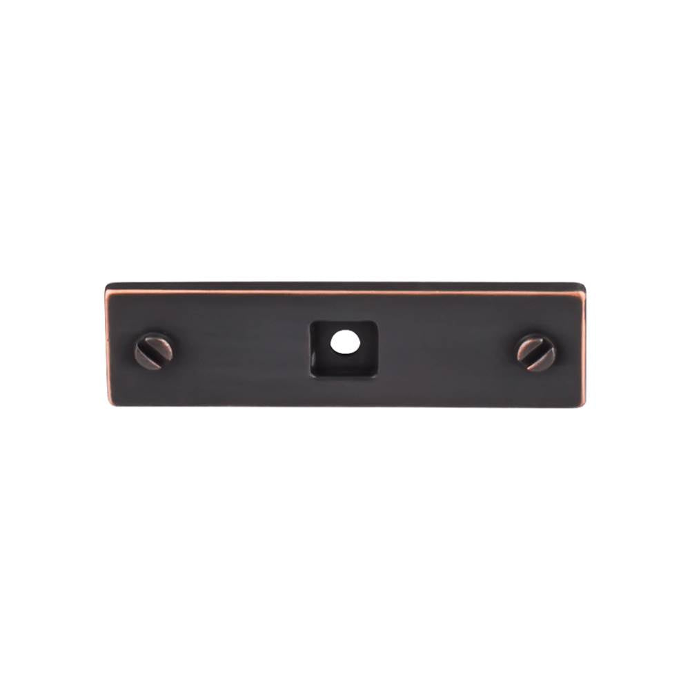 Top Knobs - Channing Backplate 3 Inch Umbrio - Umbrio