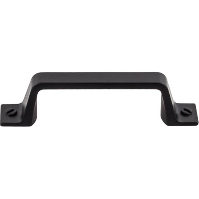 Top Knobs - Channing Pull 3 Inch (c-c) Flat Black - Flat Black
