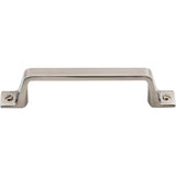 Top Knobs - Channing Pull 3 3/4 Inch (c-c) Brushed Satin Nickel - Brushed Satin Nickel
