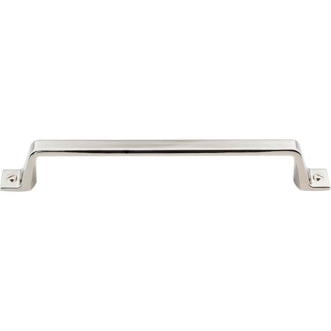 Top Knobs - Channing Pull 6 5/16 Inch (c-c) Polished Nickel - Polished Nickel