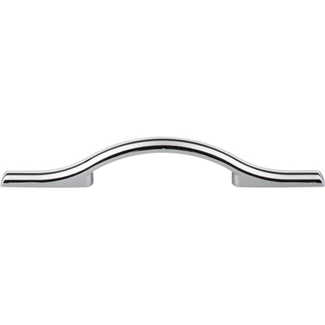 Top Knobs - Somerdale Pull 3 3/4 Inch (c-c) Polished Chrome - Polished Chrome
