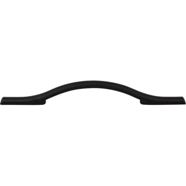 Top Knobs - Somerdale Pull 5 1/16 Inch (c-c) Flat Black - Flat Black