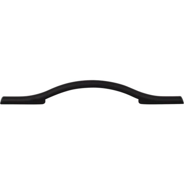 Top Knobs - Somerdale Pull 5 1/16 Inch (c-c) Flat Black - Flat Black