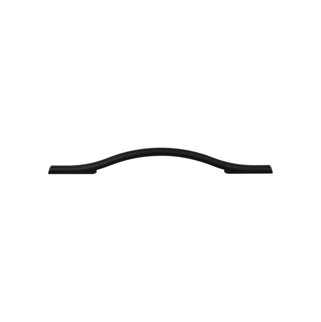 Top Knobs - Somerdale Pull 6 5/16 Inch (c-c) Flat Black - Flat Black