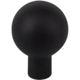 Top Knobs - Brookline Knob 7/8 Inch Flat Black - Flat Black