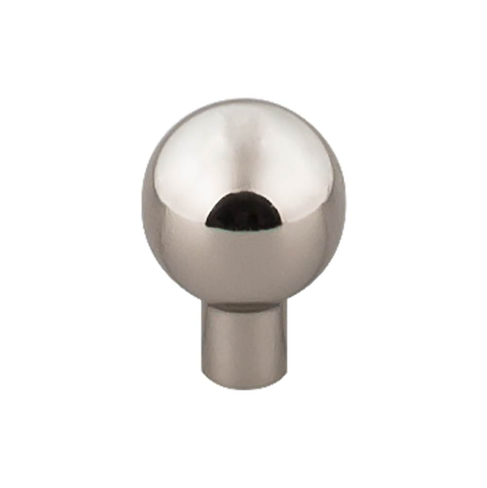 Top Knobs - Brookline Knob 7/8 Inch Polished Nickel - Polished Nickel