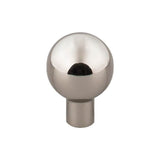 Top Knobs - Brookline Knob 7/8 Inch Polished Nickel - Polished Nickel