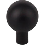 Top Knobs - Brookline Knob 1 Inch Flat Black - Flat Black